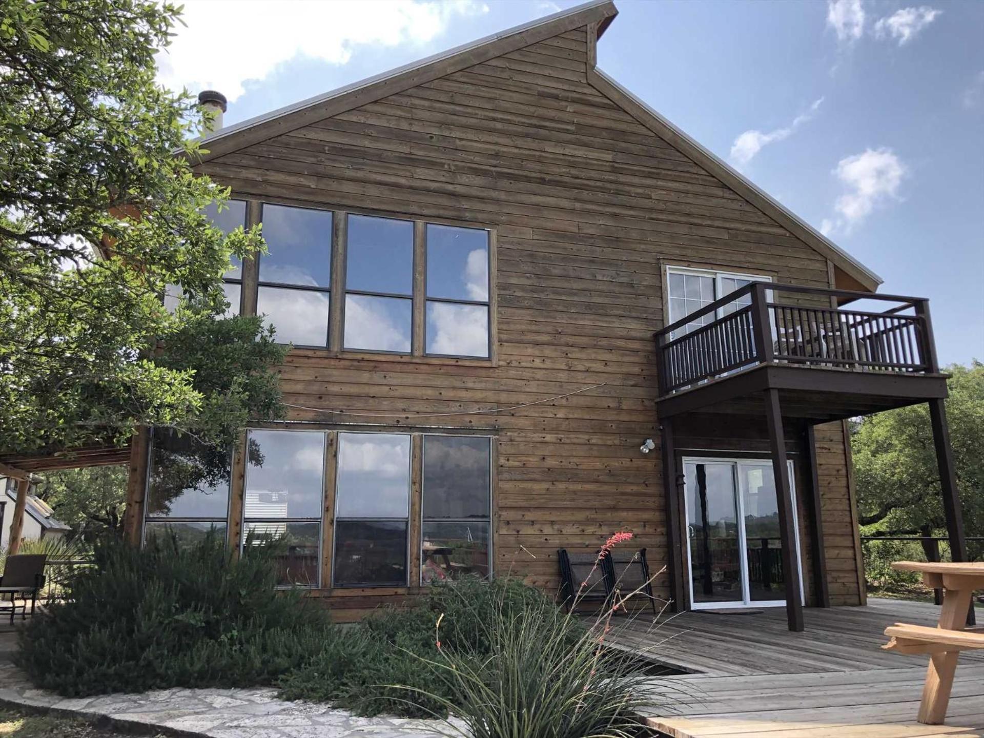 Rockin' B Ranch Bluff House Hotell Pipe Creek Eksteriør bilde