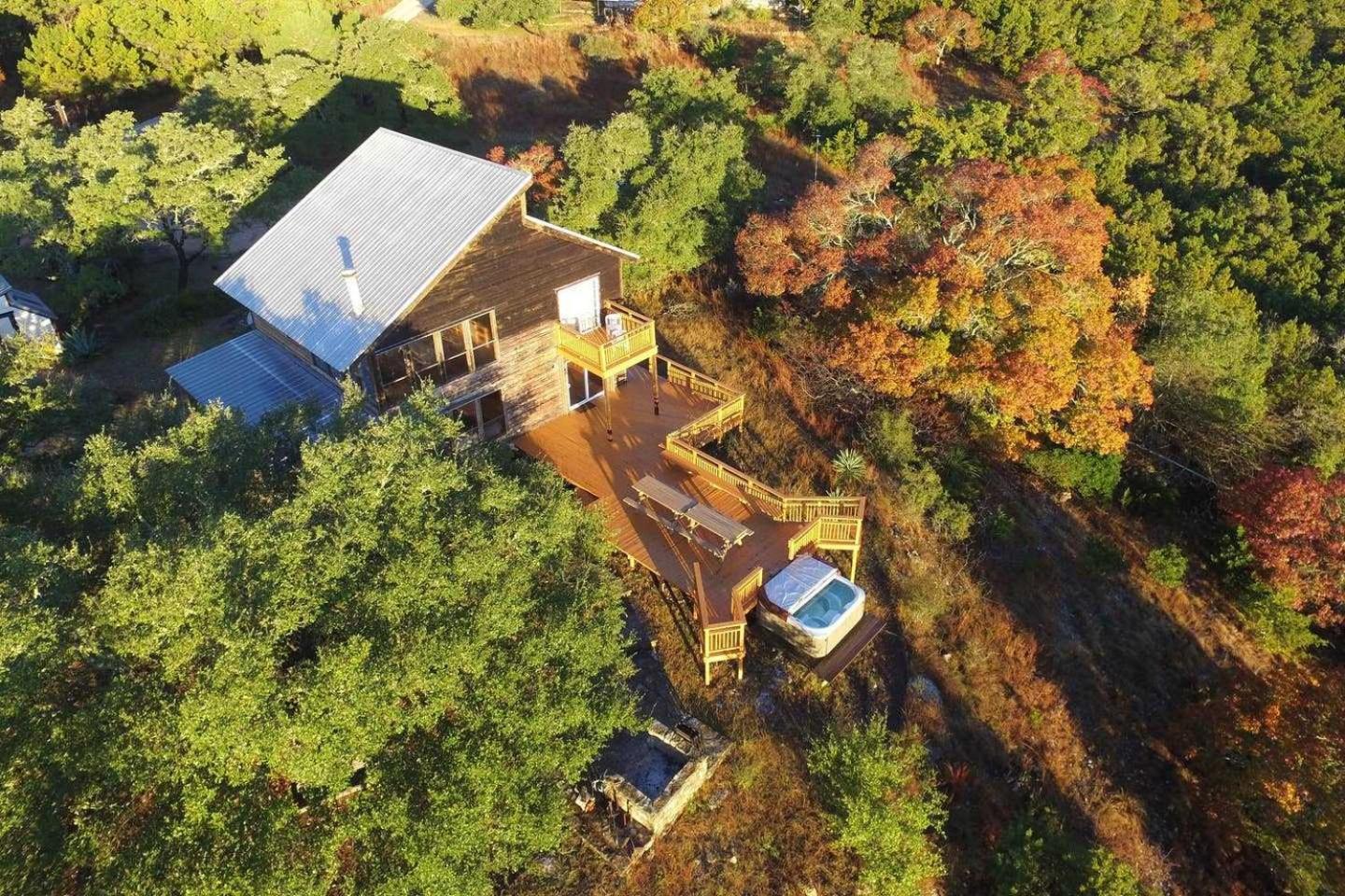 Rockin' B Ranch Bluff House Hotell Pipe Creek Eksteriør bilde